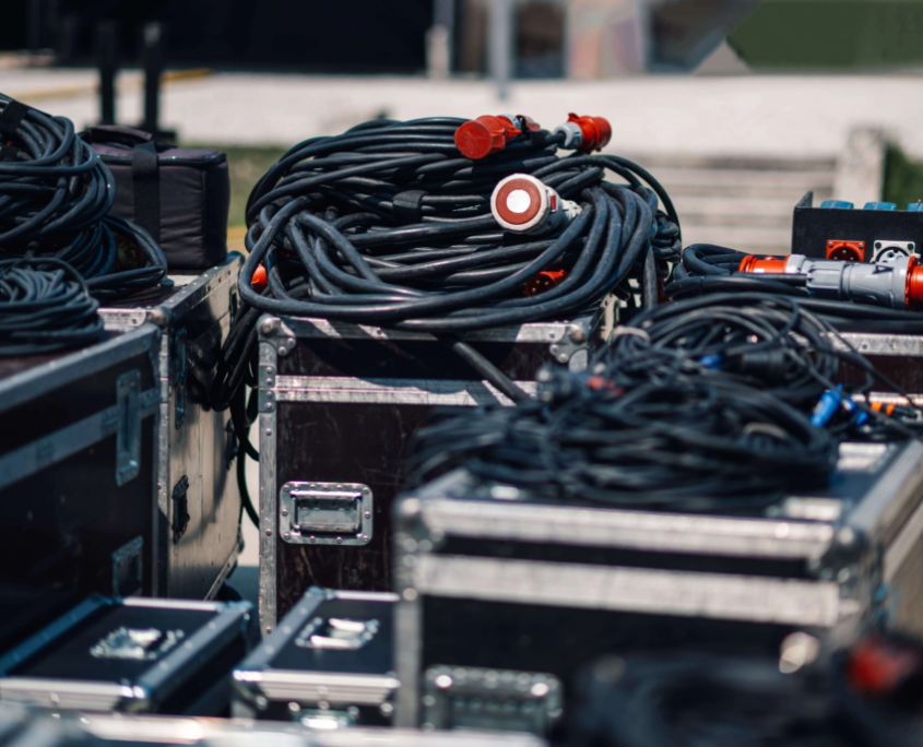 Générateur de puissance pour événement et alimentation des équipements techniques.